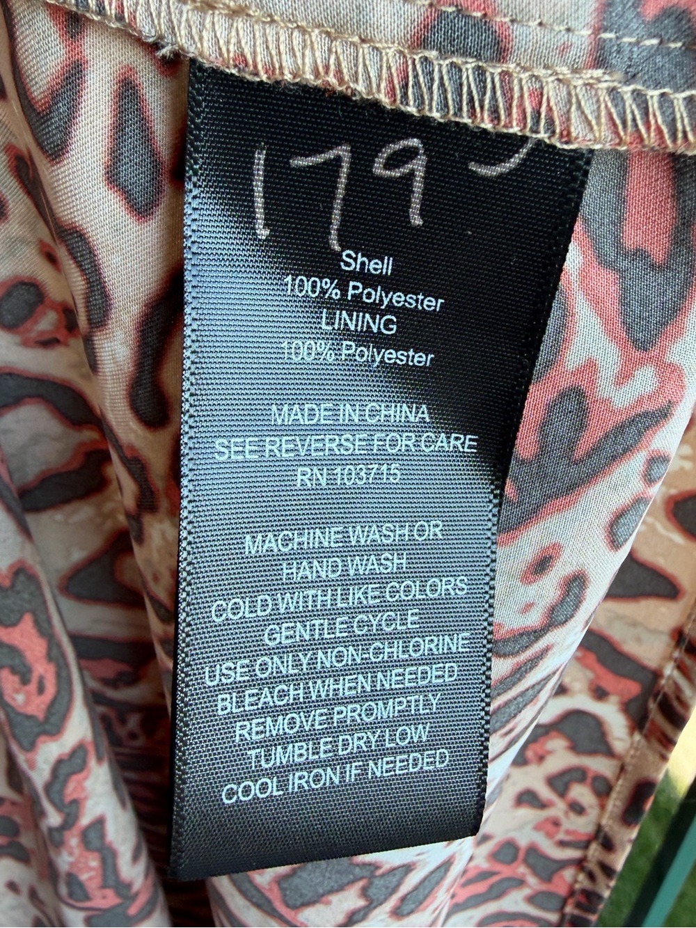 🆕🐆 Nicole Miller Leopard Print Halter Maxi Dress Size M Satin Party Evening Gown - Picture 15 of 17
